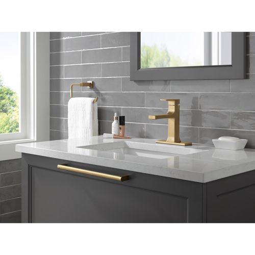 Main product image of Velum Single Handle Bathroom Faucet, 537-CZMPU-DST (Champagne Bronze)
