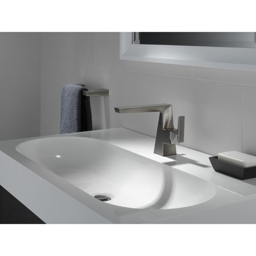 Main product image of Trillian Single Handle Bathroom Faucet, 1.2 GPM (Lumicoat Black Stainless), 543-KS-PR-MPU-DST