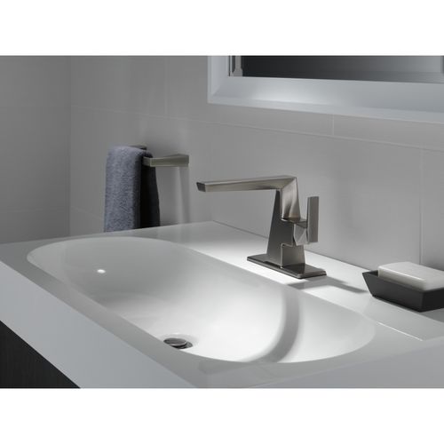 Main product image of Trillian Single Handle Bathroom Faucet, 1.2 GPM (Lumicoat Black Stainless), 543-KS-PR-MPU-DST