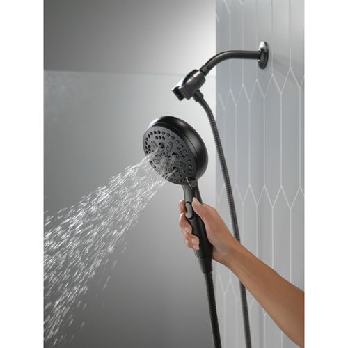 Main product image of 7-Setting SureDock Magnetic Hand Shower, 1.75 GPM (Matte Black), 54810-BL-PK