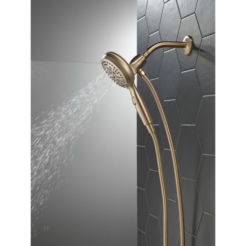 Main product image of 7-Setting SureDock Magnetic Hand Shower, 1.75 GPM (Champagne Bronze), 54810-CZ-PK