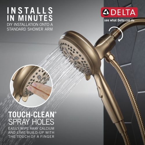 Main product image of 7-Setting SureDock Magnetic Hand Shower, 1.75 GPM (Champagne Bronze), 54810-CZ-PK