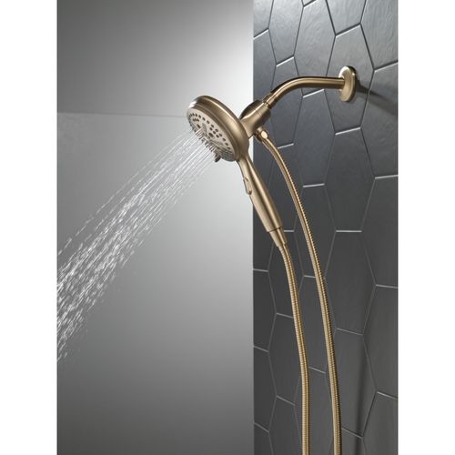 Main product image of 7-Setting SureDock Magnetic Hand Shower, 1.75 GPM (Champagne Bronze), 54810-CZ-PK
