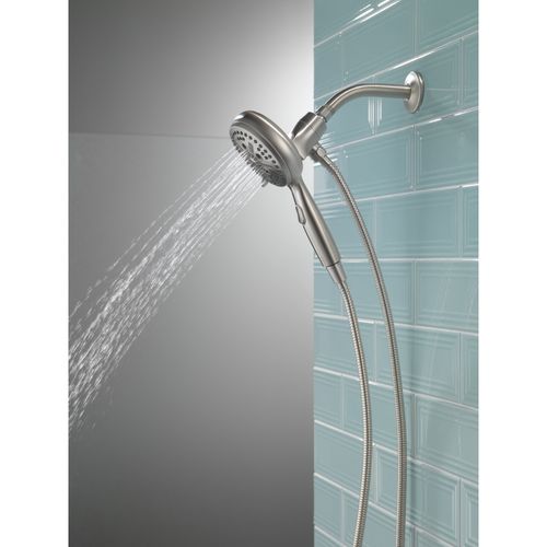 Main product image of 7-Setting SureDock Magnetic Hand Shower, 1.75 GPM (Stainless), 54810-SS-PK