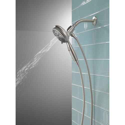Main product image of 7-Setting SureDock Magnetic Hand Shower, 1.75 GPM (Stainless), 54810-SS-PK