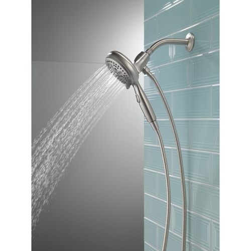 Main product image of 7-Setting SureDock Magnetic Hand Shower, 1.75 GPM (Stainless), 54810-SS-PK