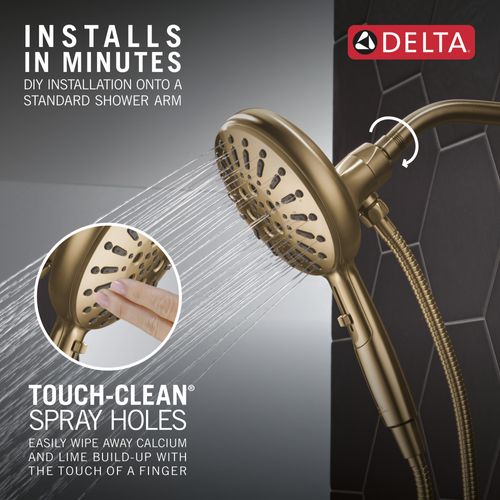 Main product image of 7-Setting SureDock Magnetic Hand Shower, 1.75 GPM (Lumicoat Champagne Bronze), 54910-CZ-PR-PK