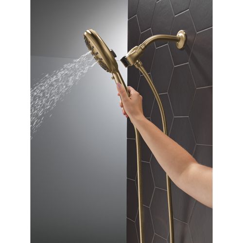 Main product image of 7-Setting SureDock Magnetic Hand Shower, 1.75 GPM (Lumicoat Champagne Bronze), 54910-CZ-PR-PK