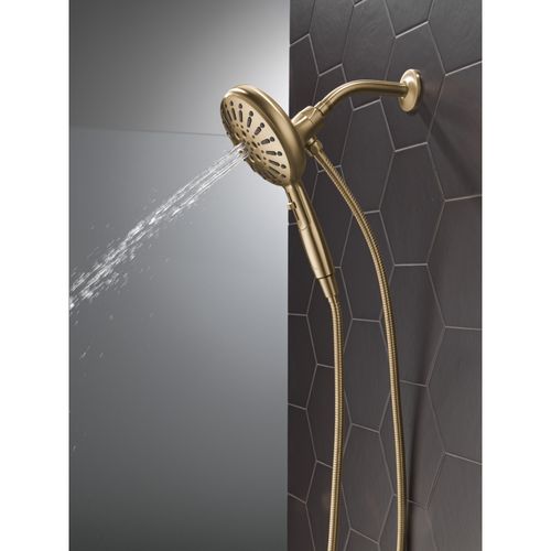 Main product image of 7-Setting SureDock Magnetic Hand Shower, 1.75 GPM (Lumicoat Champagne Bronze), 54910-CZ-PR-PK
