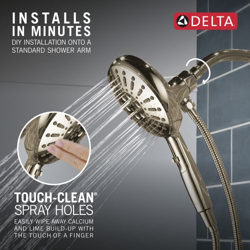 Main product image of 7-Setting SureDock Magnetic Hand Shower, 1.75 GPM (Lumicoat Polished Nickel), 54910-PN-PR-PK