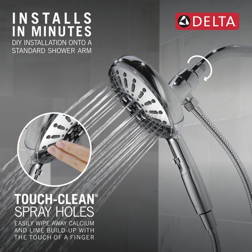 Main product image of 7-Setting SureDock Magnetic Hand Shower, 1.75 GPM (Lumicoat Chrome), 54910-PR-PK