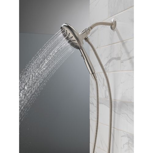 Main product image of 7-Setting SureDock Magnetic Hand Shower, 1.75 GPM (Lumicoat Stainless), 54910-SS-PR-PK