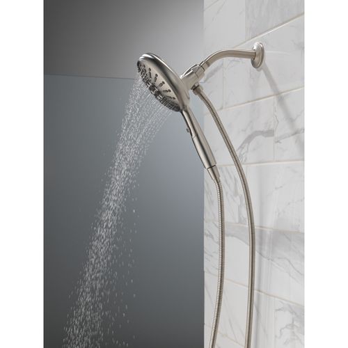 Main product image of 7-Setting SureDock Magnetic Hand Shower, 1.75 GPM (Lumicoat Stainless), 54910-SS-PR-PK