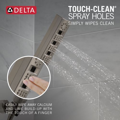 Main product image of H2OKinetic Hand Shower 1.75 GPM Wall-Mount 4S, 1.75 GPM (Lumicoat Stainless), 55140-SS-PR