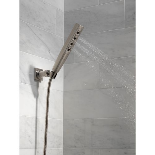 Main product image of H2OKinetic Hand Shower 1.75 GPM Wall-Mount 4S, 1.75 GPM (Lumicoat Stainless), 55140-SS-PR