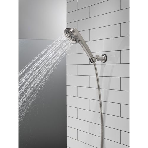 Main product image of 3-Setting Wall Mount Handshower, 1.75 GPM (Lumicoat Stainless), 55386-SS-PR