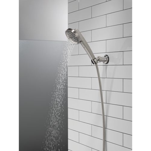 Main product image of 3-Setting Wall Mount Handshower, 1.75 GPM (Lumicoat Stainless), 55386-SS-PR
