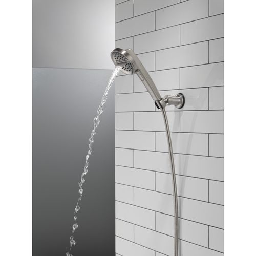 Main product image of 3-Setting Wall Mount Handshower, 1.75 GPM (Lumicoat Stainless), 55386-SS-PR