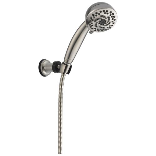 Main product image of Premium 5-Setting Fixed Wall Mount Hand Shower (Stainless), 55436-SS-PK