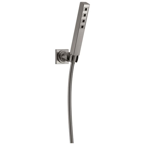 Main product image of H2OKinetic Single-Setting Adjustable Wall Mount Hand Shower, 1.75 GPM (Lumicoat Stainless), 55567-SS-PR