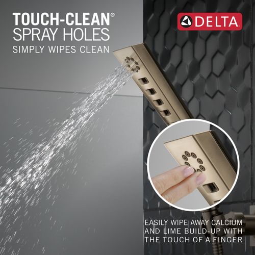 Main product image of H2O Hand Shower 1.75 GPM Wall-Mount 3S, 1.75 GPM (Lumicoat Champagne Bronze), 55799-CZ-PR