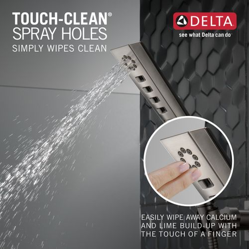 Main product image of H2OKinetic 3-Setting Wall Mount Hand Shower, 1.75 GPM (Lumicoat Stainless), 55799-SS-PR