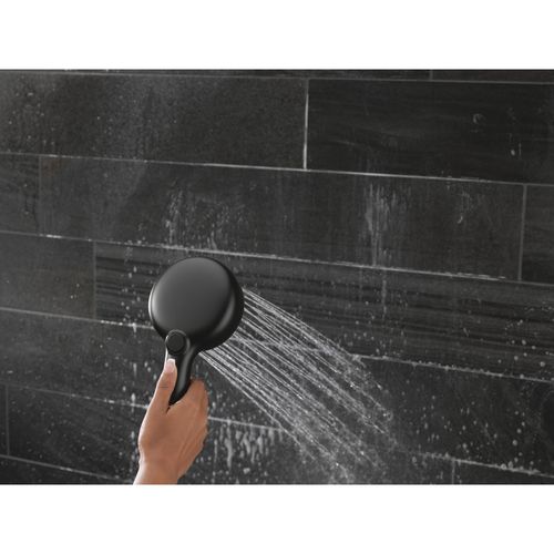 Main product image of 7-Setting Wall Mount Hand Shower with Cleaning Spray, 1.75 GPM (Matte Black), 55884-BL