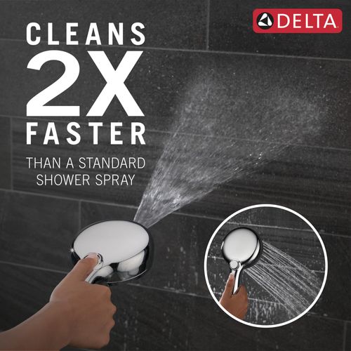 55884-PR - Delta 55884-PR - 7-Setting Wall Mount Hand Shower with ...