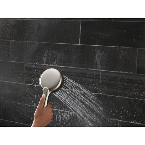 55884-SS-PR - Delta 55884-SS-PR - 7-Setting Wall Mount Hand Shower with ...