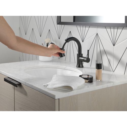 Main product image of Trinsic Single Handle Pull Down Bathroom Faucet, 1.2 GPM (Matte Black), 559HAR-BLPD-DST