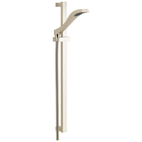 Main product image of Dryden Premium Single-Setting Slide Bar Hand Shower (Polished Nickel), 57051-PN