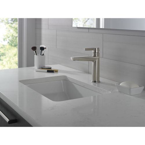 Main product image of Galeon Single Handle Bathroom Faucet, 1.2 GPM (Lumicoat Stainless), 571-SS-PR-MPU-DST