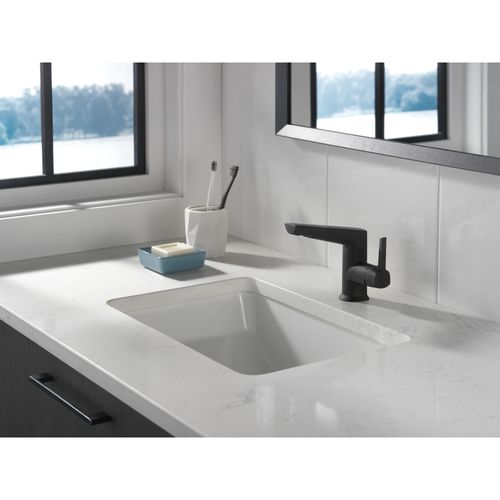 Main product image of Galeon Single Handle Bathroom Faucet, 1.2 GPM (Matte Black), 572-BLMPU-DST
