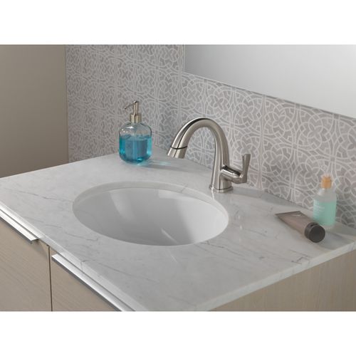 Main product image of Stryke Single Handle Pull Down Bathroom Faucet, 1.2 GPM (Lumicoat Stainless), 577-SSPD-PR-DST