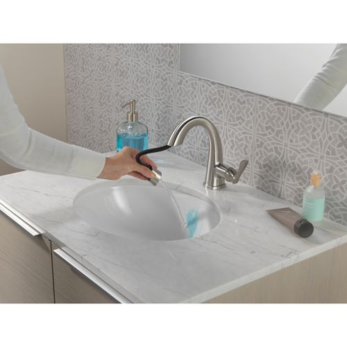 Main product image of Stryke Single Handle Pull Down Bathroom Faucet, 1.2 GPM (Lumicoat Stainless), 577-SSPD-PR-DST
