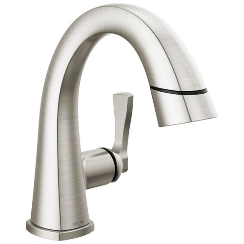 Main product image of Stryke Single Handle Pull Down Bathroom Faucet, 1.2 GPM (Lumicoat Stainless), 577-SSPD-PR-DST