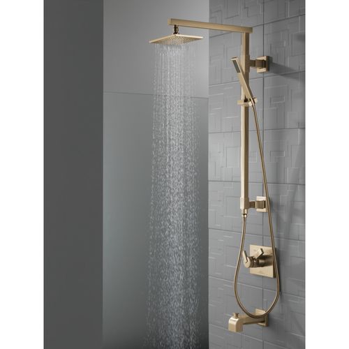 Main product image of Emerge 26" Angular Shower Column (Lumicoat Champagne Bronze), 58420-CZ-PR
