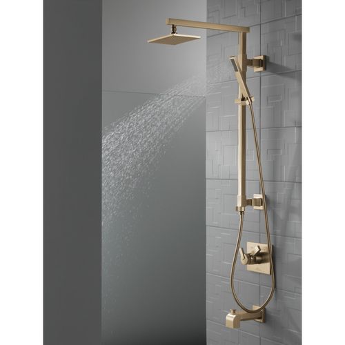 Main product image of Emerge 26" Angular Shower Column (Lumicoat Champagne Bronze), 58420-CZ-PR