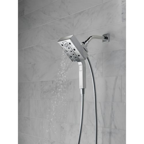 Main product image of H2OKinetic In2ition 4-Setting 2-in-1 Shower, 2.5 GPM (Lumicoat Chrome), 58473-PR25