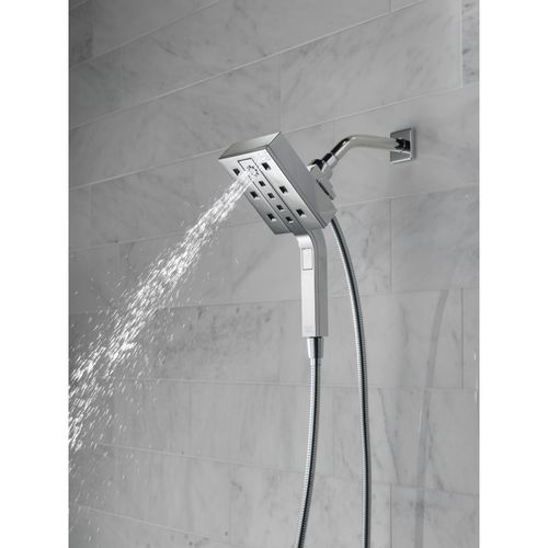 Main product image of H2OKinetic In2ition 4-Setting 2-in-1 Shower, 2.5 GPM (Lumicoat Chrome), 58473-PR25
