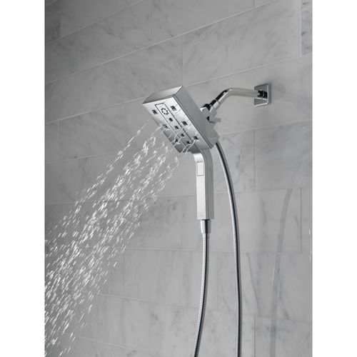 Main product image of H2OKinetic In2ition 4-Setting 2-in-1 Shower, 2.5 GPM (Lumicoat Chrome), 58473-PR25