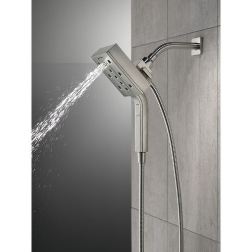 Main product image of H2OKinetic In2ition 4-Setting Two-in-One Shower (Lumicoat Stainless), 58473-SS-PR