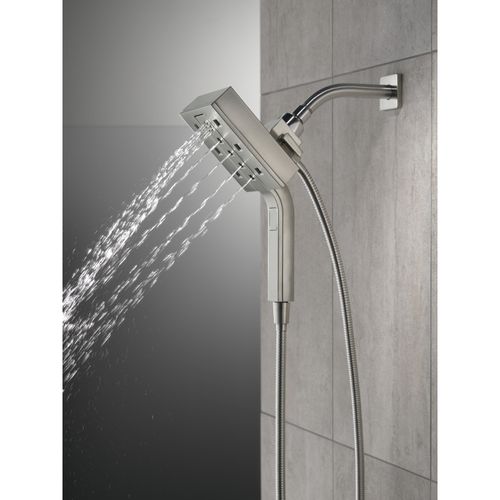 Main product image of H2OKinetic In2ition 4-Setting Two-in-One Shower (Lumicoat Stainless), 58473-SS-PR
