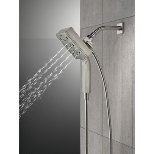Main product image of H2OKinetic In2ition 4-Setting Two-in-One Shower (Lumicoat Stainless), 58473-SS-PR