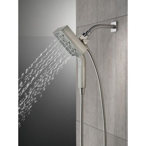 Main product image of H2OKinetic In2ition 4-Setting Two-in-One Shower (Lumicoat Stainless), 58473-SS-PR