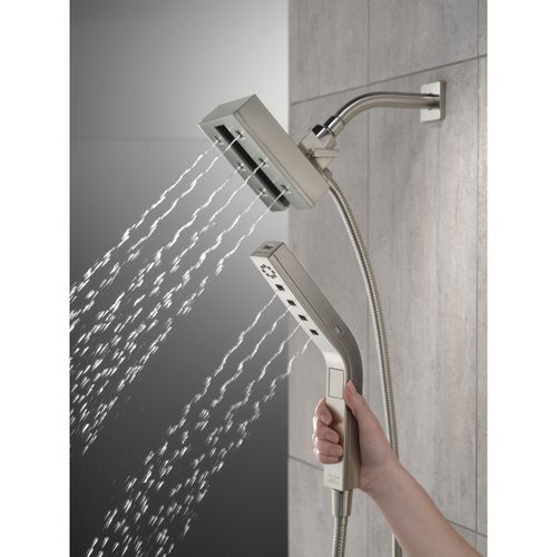 Main product image of H2OKinetic In2ition 4-Setting Two-in-One Shower (Lumicoat Stainless), 58473-SS-PR