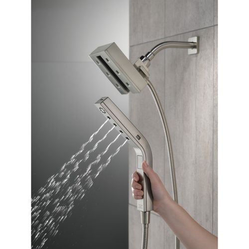 Main product image of H2OKinetic In2ition 4-Setting Two-in-One Shower (Lumicoat Stainless), 58473-SS-PR