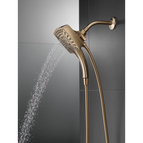Main product image of H2Okinetic In2ition 5-Setting 2-in-1 Shower, 1.75 GPM (Lumicoat Champagne Bronze), 58474-CZ-PR