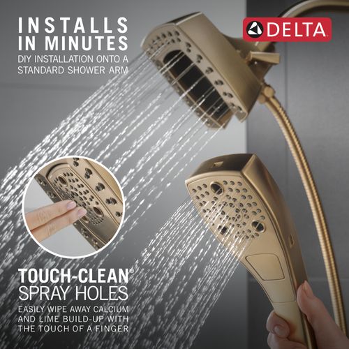 Main product image of H2Okinetic In2ition 5-Setting 2-in-1 Shower, 1.75 GPM (Lumicoat Champagne Bronze), 58474-CZ-PR