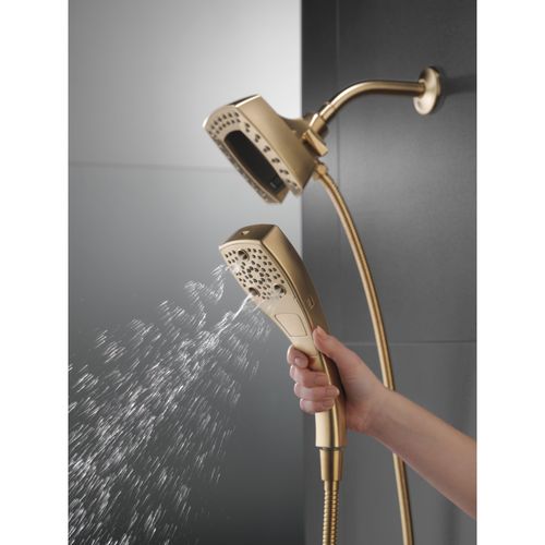 Main product image of H2Okinetic In2ition 5-Setting 2-in-1 Shower, 2.5 GPM (Lumicoat Champagne Bronze), 58474-CZ-PR25